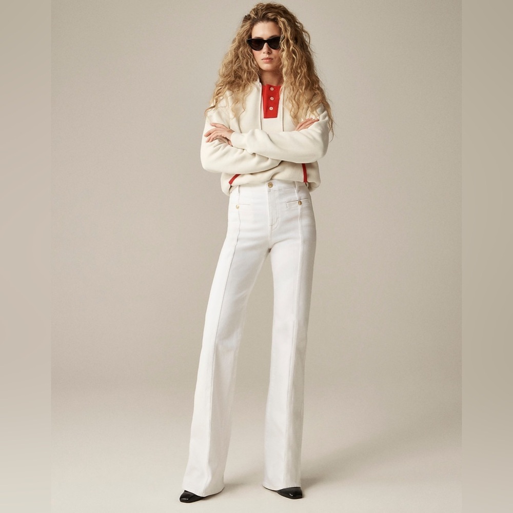J Crew Petite new vintage flare jean CP911